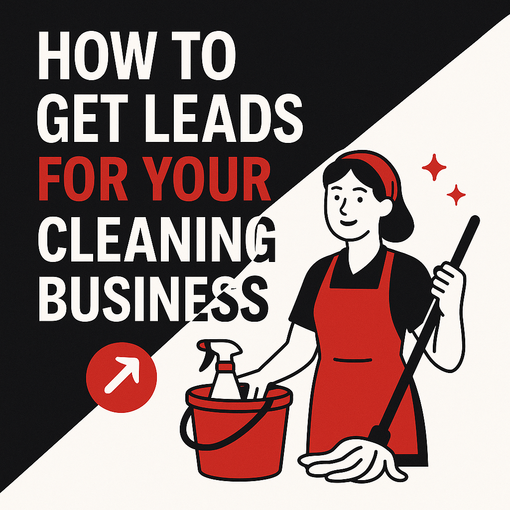 how to get cleaning company leads